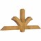 Ekena Millwork Redmond Rough Sawn Timber Gable Bracket, Western Red Cedar, 60"W x 22"H x 4"D x 4"F, 9/12 Pitch GBW060X22X0404RED00RWR - alternate 5